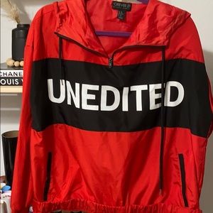 COPY - Pullover windbreaker rain jacket half zip